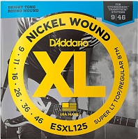 D'Addario ESXL125 Steinberger Nickel Wound Steinberger
